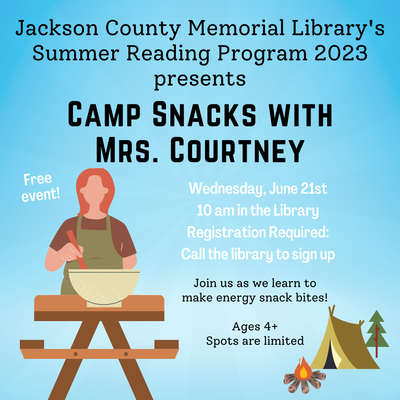 Camp Snacks w/ Mrs. Courtney