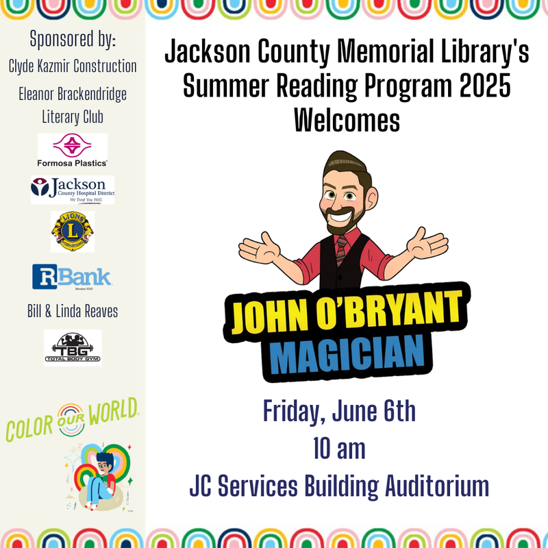 John O'Bryant Magician @ SRP 2025 John O'Bryant Magician @ SRP 2025
